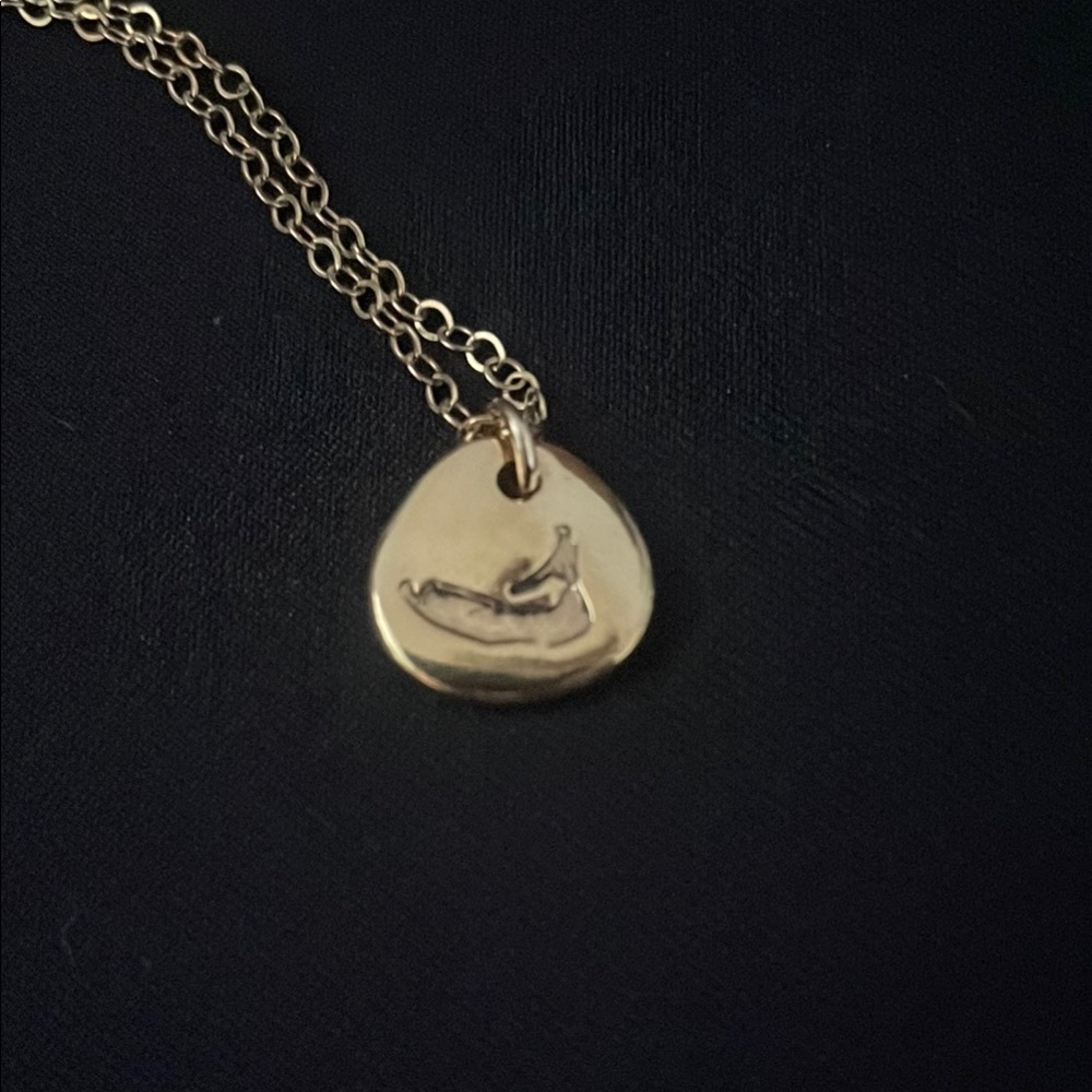 Skar Designs Nantucket Gold Pendant Necklace